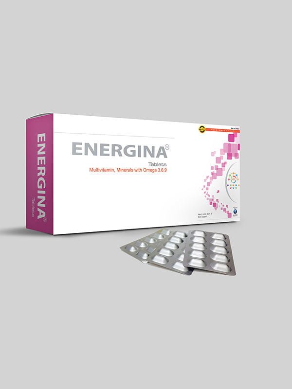 Energina Multivitamin Tablet manufacured by Cosmo Pharma