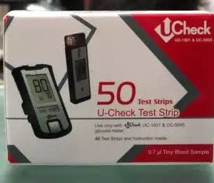 U Check test Strip 50 pcs box UC1001