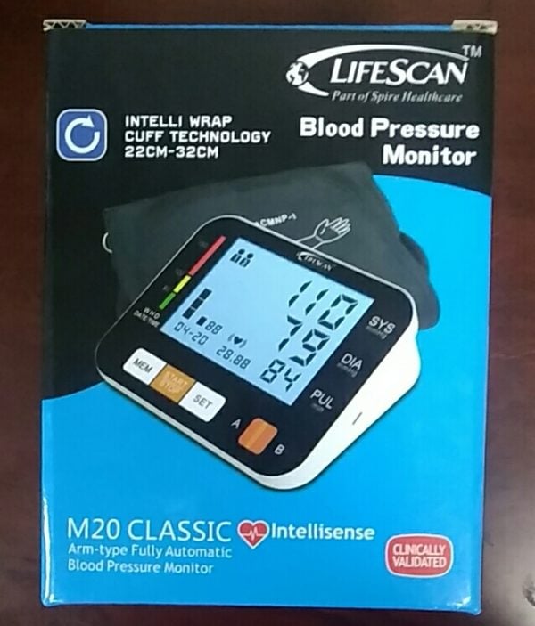 Lifescan M20 Blood Pressure testing machine Digital