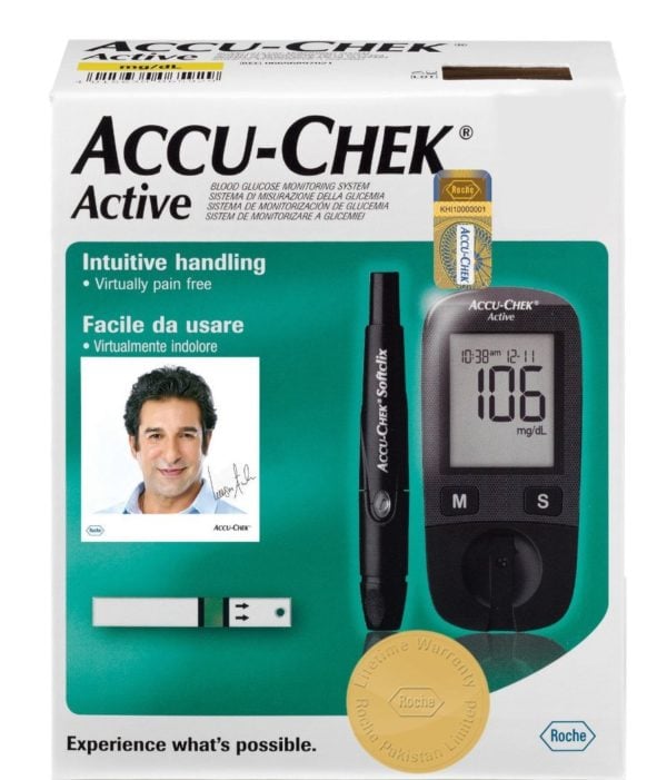 Accu Check Active glucometer for Blood Sugar